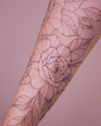 Tattoo-Ideen # Tattoo Artist Anastasiya Kovyazina