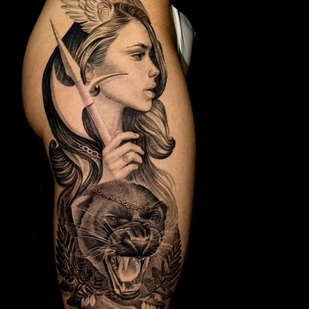 tattoo #54135 | Tattoo Artist Oleg Romanov