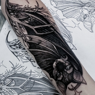 tattoo #54623 | Tattoo Artist Dmitriy Thornboy