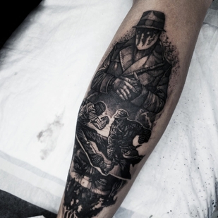 tattoo #54625 | Tattoo Artist Dmitriy Thornboy