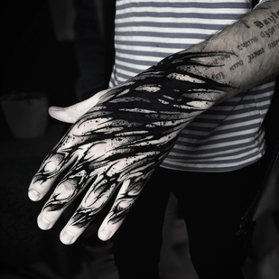 Männlich Schwarz  tattoo #67726 | Tattoo Artist Sergey Tymkiv