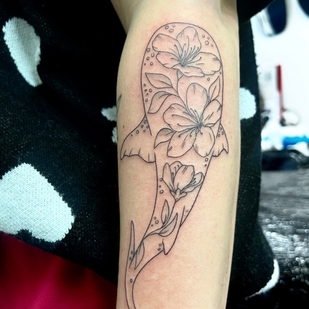 Fineline tattoo #68118 | Tattoo Artist Claudia Fedorovici