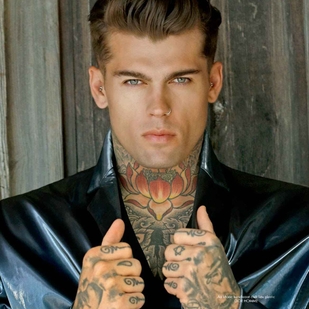 🔥 Heiße Fotos, Model-Portfolio  #906 Tätowiermodell Stephen James