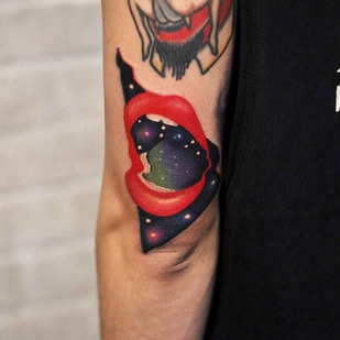 tattoo #10896 | Tattoo Artist David Cote Peyote