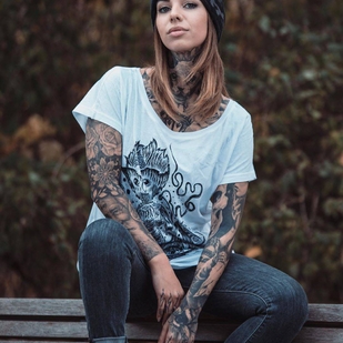 🔥 Heiße Fotos, Model-Portfolio  #30596 Tätowiermodell Nina Lüthy