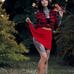 🔥 Heiße Fotos, Model-Portfolio  #36348 Tätowiermodell Diana Madness