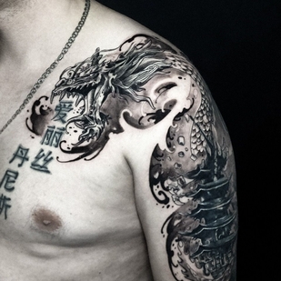 tattoo #39936 | Tattoo Artist Aleksandr Trush
