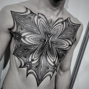 Männlich Schwarz Ornamental tattoo #40234 | Tattoo Artist ILYA CASCAD