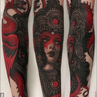 tattoo #54737 | Tattoo Artist Vitaliy Morozov
