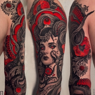 tattoo #54740 | Tattoo Artist Vitaliy Morozov