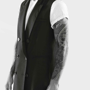 🔥 Heiße Fotos, Model-Portfolio  #11551 Tätowiermodell Yaroslav Kuznetsov