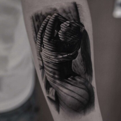 Tattoo-Ideen # Tattoo Artist Inal Bersekov