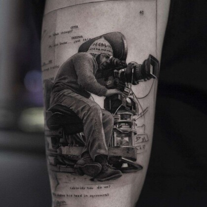 Tattoo-Ideen # Tattoo Artist Inal Bersekov