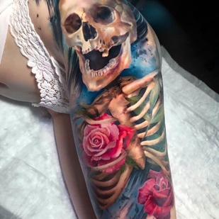 tattoo #40968 | Tattoo Artist Mariya Grechanova