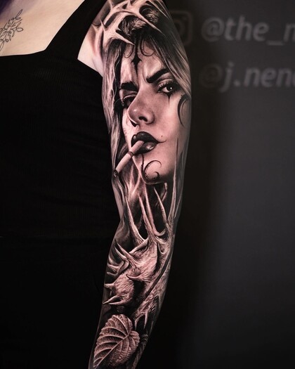 Tattoo-Ideen #55330 Tattoo Artist Anton Martyushev