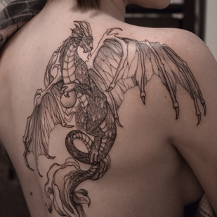tattoo #55458 | Tattoo Artist Polina Lihacheva | Polyashatattoo