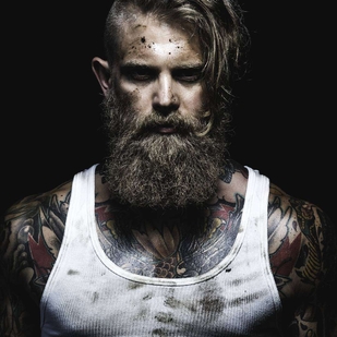 🔥 Heiße Fotos, Model-Portfolio  #22307 Tätowiermodell Josh Mario John