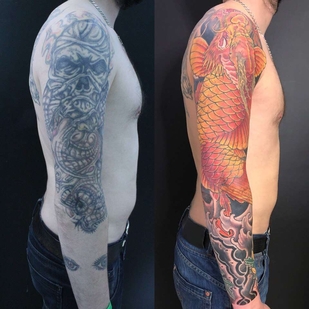 tattoo #22339 | Tattoo Artist #Chavatattoo Sergey lepekhin