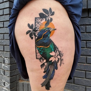 Weiblich Farbe Aquarell tattoo #57815 | Tattoo Artist Kel Tait