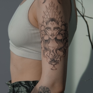 tattoo #72363 | Tattoo Artist Kseniia Grazhdan