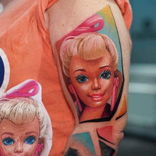 Weiblich  Avantgarde tattoo auf Ärmel #72471 | Tattoo Artist Bruno Perdiz