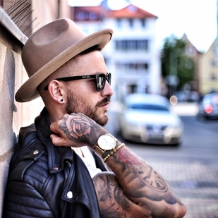 🔥 Heiße Fotos, Model-Portfolio  #24132 Tätowiermodell Patrick Dos Santos Aveiro