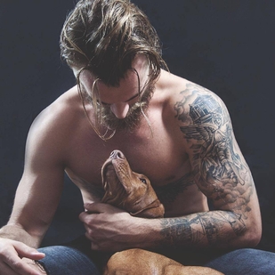 🔥 Heiße Fotos, Model-Portfolio  #23784 Tätowiermodell Lennard Wickel