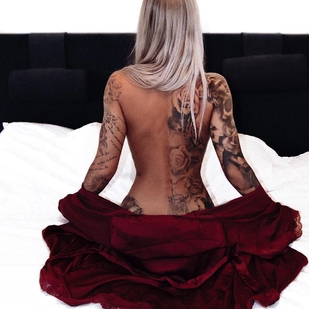 🔥 Heiße Fotos, Model-Portfolio  #23954 Tätowiermodell Jessica Rosen