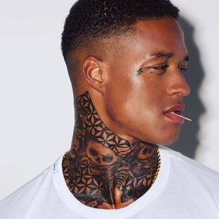 🔥 Heiße Fotos, Model-Portfolio  #23899 Tätowiermodell Tyrone Hermitt