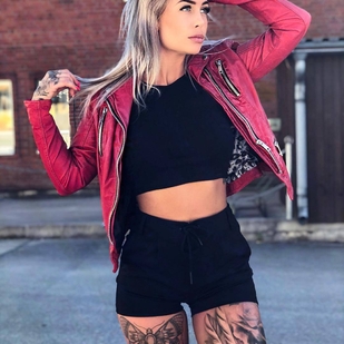 🔥 Heiße Fotos, Model-Portfolio  #23957 Tätowiermodell Jessica Rosen