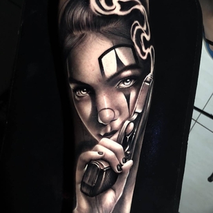 tattoo #23329 | Tattoo Artist Samurai Standoff