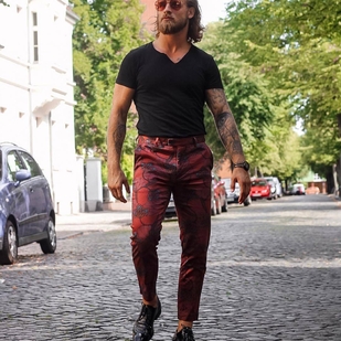 🔥 Heiße Fotos, Model-Portfolio  #23799 Tätowiermodell Lennard Wickel