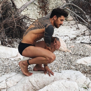 🔥 Heiße Fotos, Model-Portfolio  #23988 Tätowiermodell Andrea Cerioli