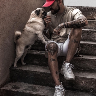 🔥 Heiße Fotos, Model-Portfolio  #24137 Tätowiermodell Patrick Dos Santos Aveiro