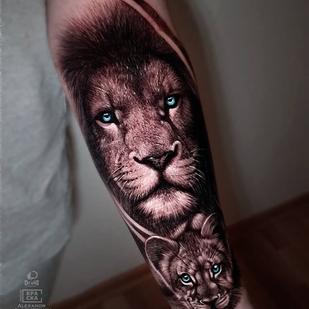 tattoo #37107 | Tattoo Artist Aleksandr Ahmertdinov