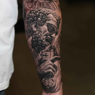 tattoo #1805 | Tattoo Artist Dongkyu Lee (Qtattoo)