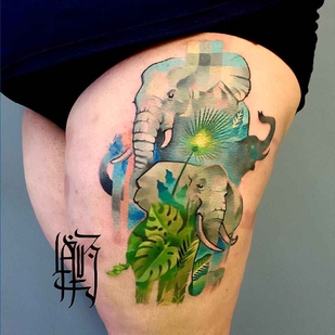 tattoo #2310 | Tattoo Artist Lesha Lauz
