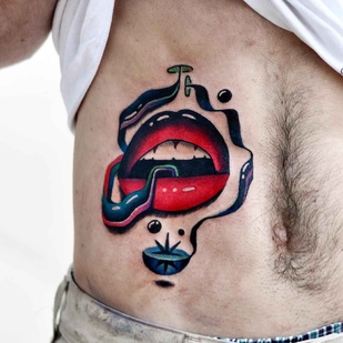 tattoo #1786 | Tattoo Artist David Cote Peyote