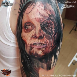 tattoo #2610 | Tattoo Artist Marina Avtonomova