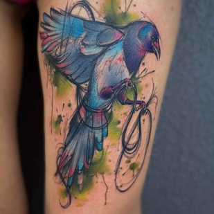 tattoo #1627 | Tattoo Artist Victoria KIWI Grigorieva