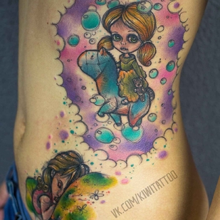 tattoo #1637 | Tattoo Artist Victoria KIWI Grigorieva