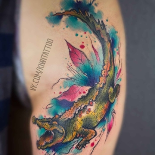 tattoo #1625 | Tattoo Artist Victoria KIWI Grigorieva