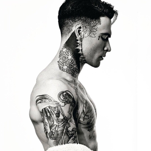 🔥 Heiße Fotos, Model-Portfolio  #25219 Tätowiermodell Ian Elkins