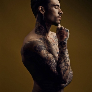 🔥 Heiße Fotos, Model-Portfolio  #25221 Tätowiermodell Ian Elkins