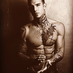 🔥 Heiße Fotos, Model-Portfolio  #24901 Tätowiermodell LUCAS PERACCHI