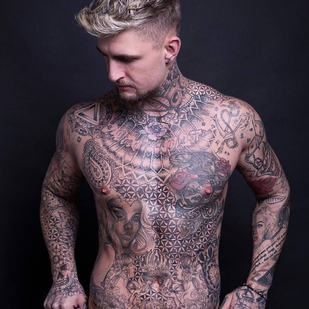 🔥 Heiße Fotos, Model-Portfolio  #24273 Tätowiermodell Danny Soar