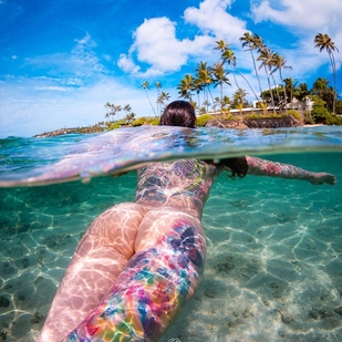 🔥 Heiße Fotos, Model-Portfolio  #25405 Tätowiermodell Nikki Nichole