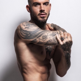 🔥 Heiße Fotos, Model-Portfolio  #24912 Tätowiermodell LUCAS PERACCHI