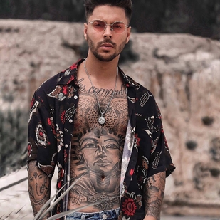 🔥 Heiße Fotos, Model-Portfolio  #24402 Tätowiermodell Gonçalo Olivier