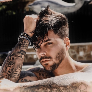 🔥 Heiße Fotos, Model-Portfolio  #24410 Tätowiermodell Gonçalo Olivier